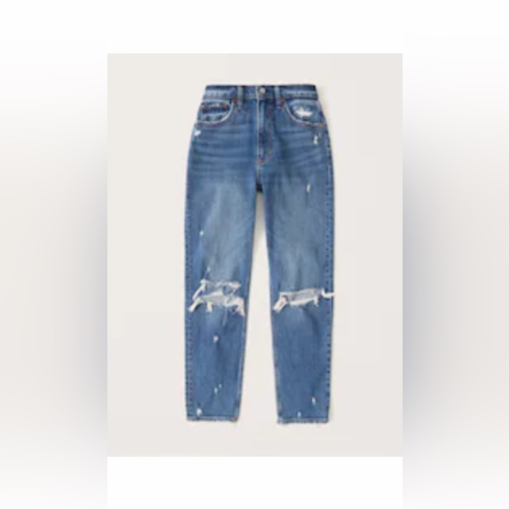 Abercrombie mom high rise, curve love